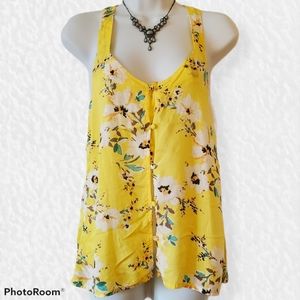 🔥3/$30 O'neill Floral Sleeveless Blouse